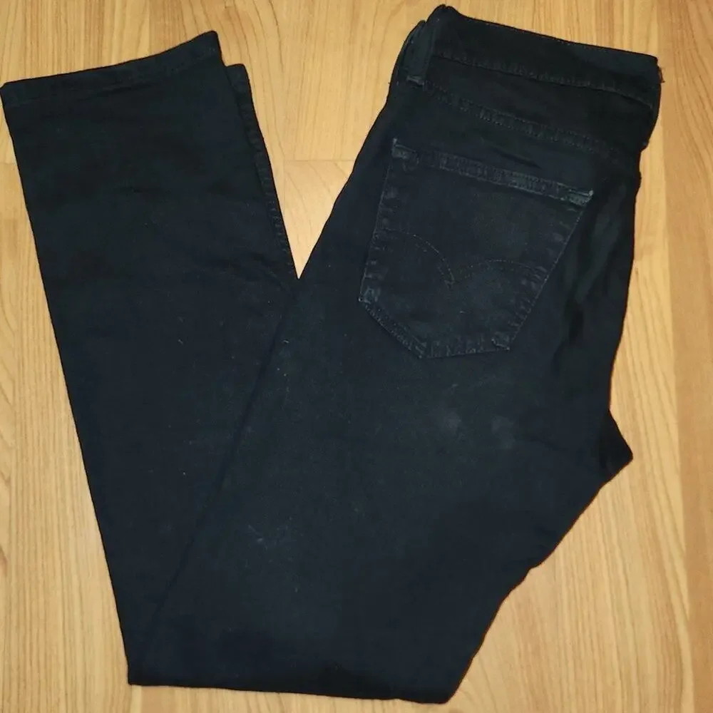 Levi’s Levi 511 Men’s Black Slim Jeans 29x30